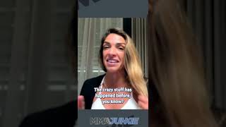 Mackenzie Dern goal still to be a champion 👑 says maturity is causing her to fight smarter ufc [upl. by Ivens]