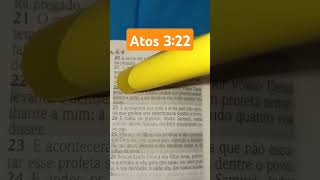 Atos 322 Leitura da Bíblia deus amor jesus religion viral motivation gamer shorts fé [upl. by Yojal]