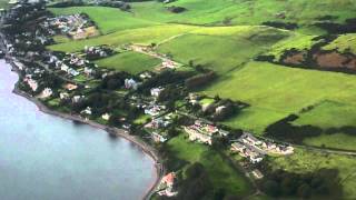 Flight to Campbeltown flying low along the Argyll coast before landing [upl. by Norrab]