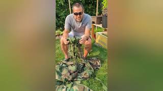 Cleaning Military Surplus How I mitigate surplusmildew smell and refresh camping amp military gear [upl. by Hynda]