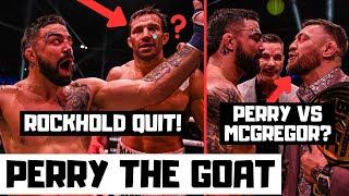 Mike Perry Makes Luke Rockhold QUIT The Conor McGregor And Perry Face Off BKFC 41 Reaction [upl. by Nnylaj]