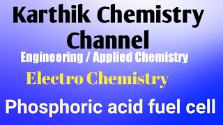 Fuel cells  Phosphoric acid fuel cells [upl. by Marjy]