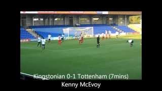 Kingstonian 0 vs 4 Tottenham Hotspur [upl. by Grath608]