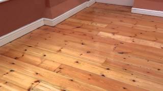 Chester Floor Sanding Pitch Pine Floorboards Sanded Sealed and fully renovated part 3 [upl. by Prouty997]