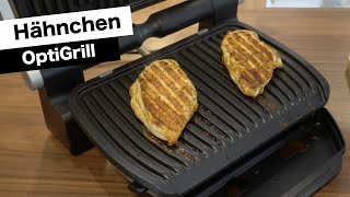 Hähnchenbrustfilet perfekt grillen im Tefal OptiGrill [upl. by Eberto324]