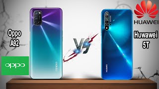 OppO A92 Vs Huawei 5T Full Comparison  Full Comparison  Which is Best [upl. by Monica]