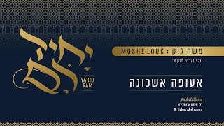 משה לוק  אעופה אשכונה שקט  Moshe Louk  Aufa Eshkona Slow [upl. by Etteloc]