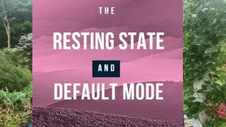 Resting State and Default Mode [upl. by Enyluqcaj]