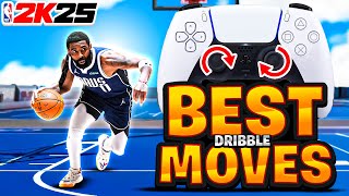 BEST DRIBBLE MOVES in NBA2K25 1 DRIBBLE TUTORIAL FOR BEGINNERSHANDCAM [upl. by Boylan765]