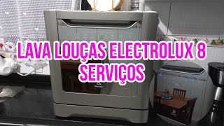 Lava louças 8 serviço Electrolux [upl. by Aundrea]