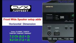 What is 51ch 71ch 72ch 92ch Audyssey DSX amp Dolby Prologic2z surround [upl. by Kwabena]