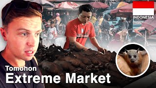 Inside Indonesias EXTREME Meat Market Tomohon North Sulawesi [upl. by Amorete]