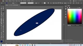 Adobe Illustrator Elipslerdeki Anlatımların Döndürmeleri ve Portrelenmesi [upl. by Elrak608]