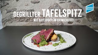 Lucki Maurer kocht international regional Gegrillter Tafelspitz mit bayerischem Chimichurri [upl. by Alilak]