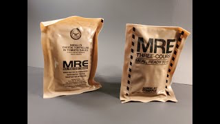 2024 US MRE Cheese Tortellini Review Meal Ready to Eat Taste Testing Comparison to Meal Kit Supply [upl. by Hodges985]