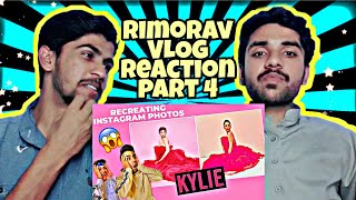 Pakistani Boys react to  RECREATING INSTAGRAM PHOTOS Challenge Rimorav Vlogs  Reaction Part 4 [upl. by Linnette]