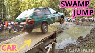 Swamp jumps  rescue Bear 🐻 Car wreck  Best of compilation 2023 🚗🚕🚙 [upl. by Sillyhp]