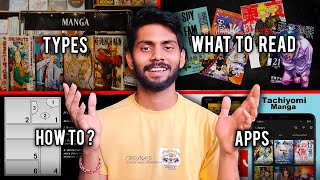 A Complete Beginners Guide To Manga Reading in 2024 Hindi  How To Read Manga [upl. by Kcirddor]