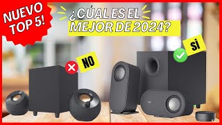 Top 5 Mejores ALTAVOCES para PC en 2024 CalidadPrecio  NO COMPRES sin ver esto antes [upl. by Airtened]