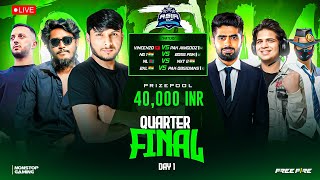 NG ASIA CUP 🏆 QUARTER FINAL DAY 1 🔥 FT NG VINCENZO NL PAK BXL nonstopgaming free fire live [upl. by Htidra]