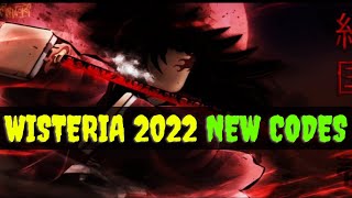 All New Roblox Wisteria Codes 2022  Roblox Wisteria Codes  Wisteria Codes 2022 [upl. by Tonie766]