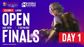 Open Finals Snapdragon Pro Series Mobile Legends Latam Sur  Season 5  Day 1 [upl. by Terrance771]