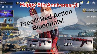 FREE Red Action Blueprints get them now [upl. by Domash]