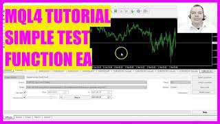 MQL4 TUTORIAL SIMPLE TEST FUNCTION EXPERT ADVISOR [upl. by Nylyak]