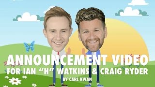 Ian H Watkins from Steps amp Partner Craig Ryder Twins Announcement Video [upl. by Dorej]