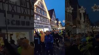 Silvesterlauf 2023  Tecklauf  Zieleinlauf am Rathaus Kirchheim unter Teck [upl. by Kemppe]