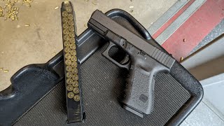 Glock 23 with ETS 30Round Magazine 40SampW [upl. by Noryahs148]