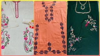 Top 30 Hand Embroidery Dress Design Ideas 2024  embroidery dress designs ideas [upl. by Aliakam]