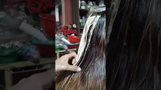 hair streaks haircolour haircolortutorial [upl. by Valma]