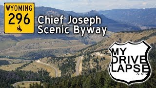 Chief Joseph Scenic Byway Wyoming westbound [upl. by Walkling]