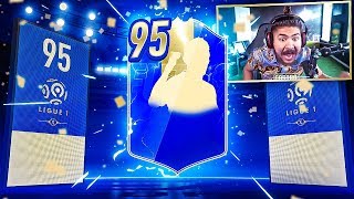 95 TOTS PACKED 100 TOTS PACKS FIFA 19 [upl. by Tteirrah491]