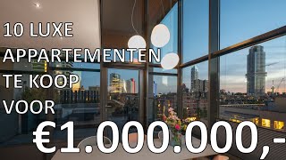 10 LUXE Appartementen NU te koop voor 1 MILJOEN [upl. by Hausner]