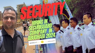 Jobs in securiguard company  Both male and Female can Apply  UAE visit visa also apply [upl. by Ttereve460]