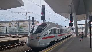 Einfahrt des InterCityExpress 91 am 13082024 in Wien Hbf [upl. by Enelec]