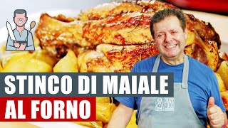 STINCO DI MAIALE AL FORNO CON PATATE  Tenero e squisito [upl. by Warga359]