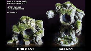 The Dormant Colossus  A Gargantuan Miniature  🔥LIVE CAMPAIGN🔥 [upl. by Atsyrhc]