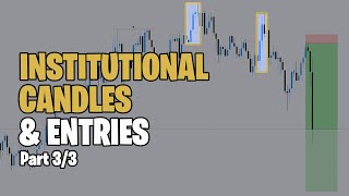 INSTITUTIONAL FOREX STRATEGY  When To Enter WITH THE BANKS  Institutional Candles Part 3 [upl. by Chicky]