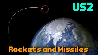 Missiles and Rockets in Universe Sandbox 2 [upl. by Neyrb]