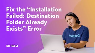 How To Fix “Installation Failed Destination Folder Already Exists” Error [upl. by Ashton]