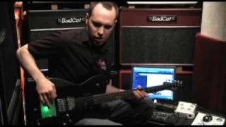 Manson MB1 Matt Bellamy Muse signature guitar demo [upl. by Zetana]