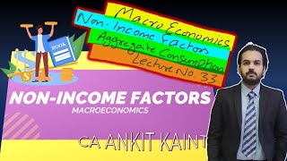 part 2 non income factors amp consumption pricelevel wealth futureprice lecture 33 macroeconomics [upl. by Ahsekyw]