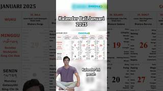 Klik👆Download Kalender Bali Januari 2025 PDF [upl. by Eiclek445]