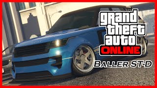 GTA Online  Gallivanter Baller STD Úpravy a jazda Range Rover [upl. by Werra523]