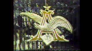 Budweiser Beer 1978 Commercial amp World Championship Boxing Promo [upl. by Jerrilee582]