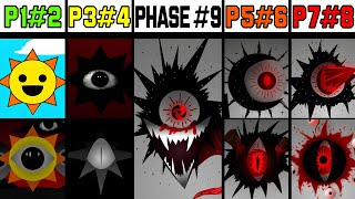 Phase 1 VS Phase 2 VS Phase 3 VS Phase 4 VS Phase 5 VS Phases 69 in Incredibox Sprunki [upl. by Gayler]