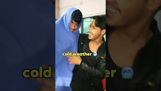 Cold weather vs ￼hot weather🔥 funny unfezzmyaccount comedy viralvideo labib YouTube [upl. by Acinej]